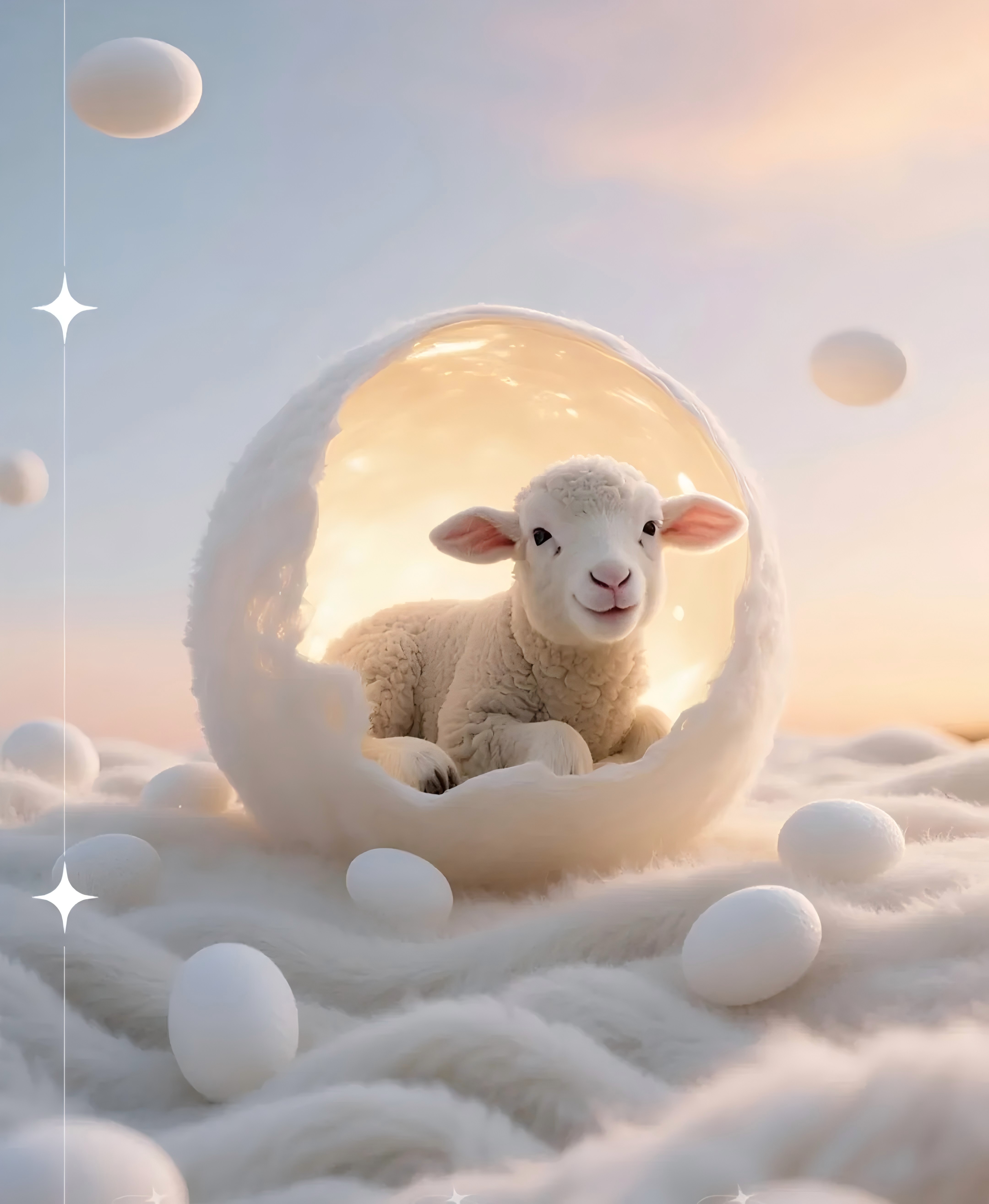 Wool and Silk Article